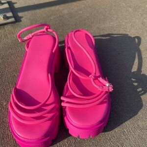Pink Sandals
